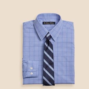Boys Brooks Brothers Plaid Dress Shirt size 10.